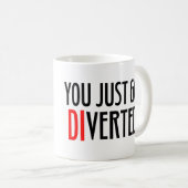 Je hebt alleen DIverted. Koffiemok (Voorkant rechts)