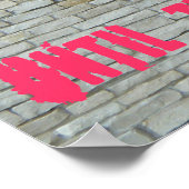 Je hebt alleen gefaald als je opgegeven... poster (Hoek)