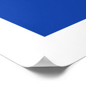 je hebt alleen liefde nodig - poster ( blauw ) (Hoek)