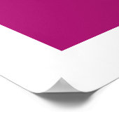 je hebt alleen liefde nodig - poster ( roze ) (Hoek)