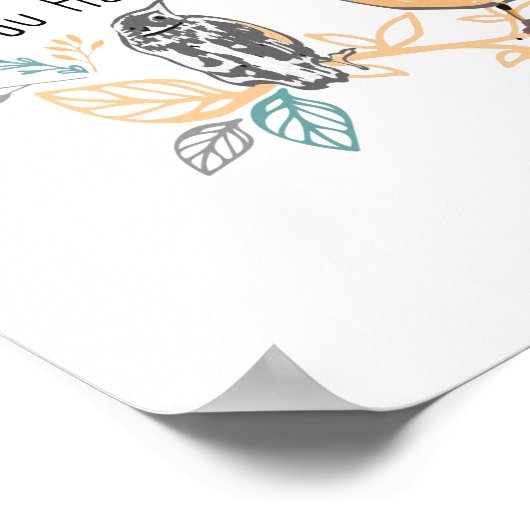 Je hebt alles wat je nodig hebt poster (Hoek)