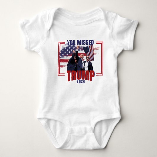 Je hebt Baby T-shirt gemist (Voorkant)