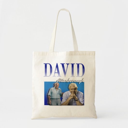 Je hebt David Art Attenborough nodig met muziekven Tote Bag (Voorkant)