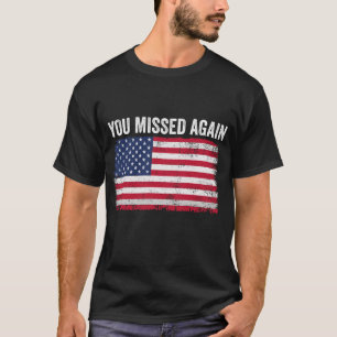 Je hebt de Amerikaanse vlag Patriotic S weer gemi T-shirt