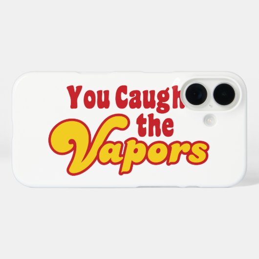 Je hebt de dampen gevangen Case-Mate iPhone case (Achterkant (horizontaal))