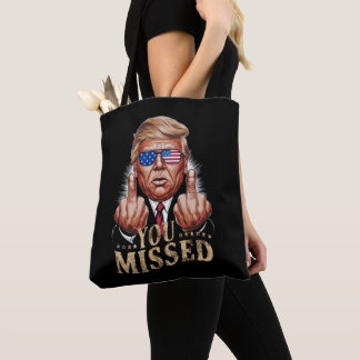 Je hebt de Donald Trump VS-verkiezing gemist Tote Bag