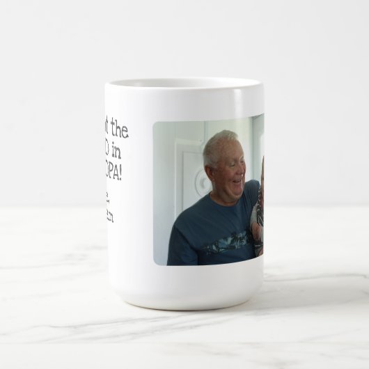 je hebt de grand in afbeelding mok gezet (Center)