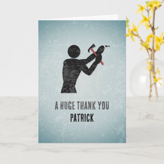 Je hebt de IT-service - Handyman en Helper - Manne Kaart (Gele Bloem)