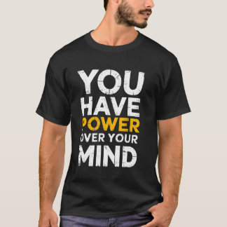 Je hebt de macht over je geest Marcus Aurelius Sto T-shirt