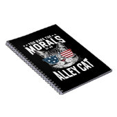 Je hebt de moraal van een Alley Cat grappige grap Notitieboek (Rechterzijde)