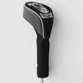 Je hebt de moraal van een zwerfkat Grappige grap  Golfheadcover (Schuin)