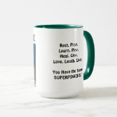 Je hebt de nieuwe supermachten - Mok (Voorkant rechts)