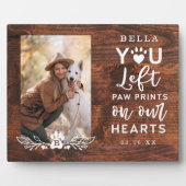 Je hebt de schilderafdrukken op ons hart achtergel fotoplaat (Voorkant)