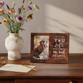 Je hebt de schilderafdrukken op ons hart achtergel fotoplaat