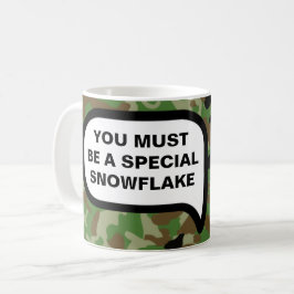 Je hebt de speciale Snowflake-prijs gewonnen, Gefe Koffiemok