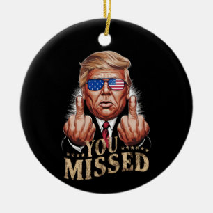Je hebt de verkiezing van Donald Trump in de VS ge Keramisch Ornament