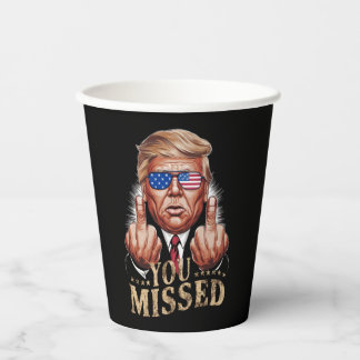 Je hebt de verkiezing van Donald Trump in de VS ge Papieren Bekers