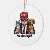 Je hebt de verkiezing van Save the Pets Trump opni Keramisch Ornament (Links)