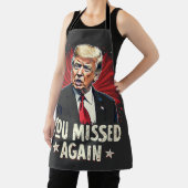 Je hebt de verkiezing van Save the Pets Trump opni Schort (Insitu)