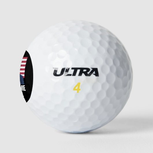 Je hebt de verkiezingen van Trump 2024 gemist Golfballen (Logo)