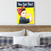 Je hebt deze Baby Canvas Afdruk (Insitu (Slaapkamer))