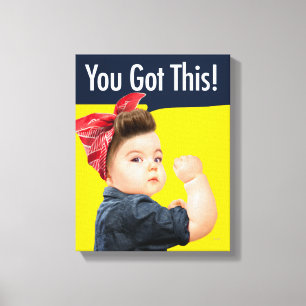 Je hebt deze Baby Canvas Afdruk