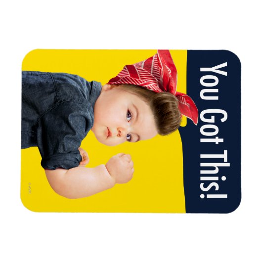 Je hebt deze Baby Magneet (Horizontaal)