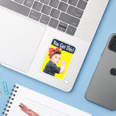 Je hebt deze Baby Sticker (Laptop met iPhone)