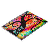 Je hebt deze boom trendy, leuke aanmoediging notitieboek (Linkerzijde)