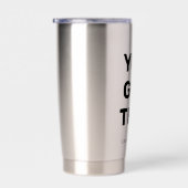 Je hebt deze custom modern om roestvrij staal te g geïsoleerde drinkbeker (Rechts)