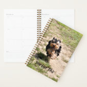 Je hebt deze Cute Yorkie aan het runnen. Planner (Display)