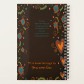 Je hebt deze Inspirerend  kleurrijke mensen Planner (Achterkant)