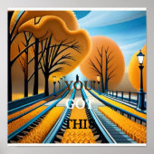 JE HEBT DEZE INSPIREREND KUNST POSTER (Voorkant)