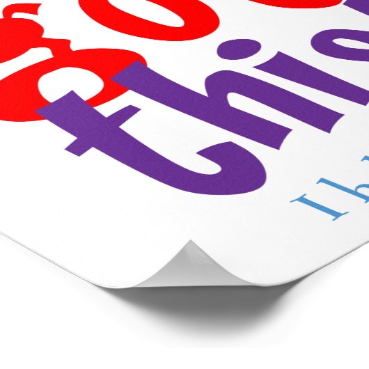 Je hebt deze Inspirerend prijsopgave Poster (Hoek)