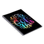 Je hebt deze inspirerend sterren en kleuren notitieboek (Rechterzijde)