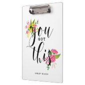 Je hebt deze moderne kalligrafie klembord (Links)