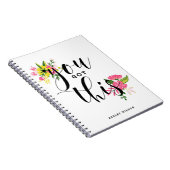 Je hebt deze moderne kalligrafie notitieboek (Rechterzijde)