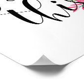 Je hebt deze moderne kalligrafie poster (Hoek)