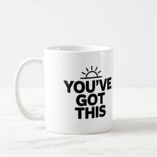 Je hebt deze Motivatie koffie Mok