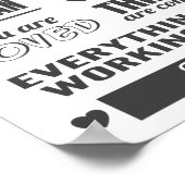 Je hebt deze Motivatie offertes Poster (Hoek)