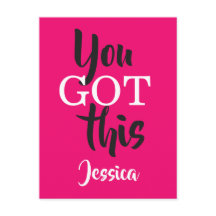 Je hebt deze Motivatie quote typografie roze