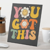 Je hebt deze Motivatie testdag Groovy Reclamebord Met Voetstuk (Insitu)