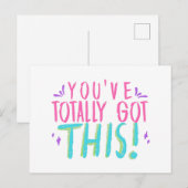 Je hebt deze offerte voor ondersteunende cadeau vo briefkaart (Voorkant / Achterkant)