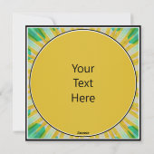 Je hebt deze positieve bevestiging volledig. feestdagenkaart (Achterkant)