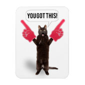 Je hebt deze promotiecatkat-kat-kookfeestdag C Magneet (Verticaal)