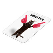 Je hebt deze promotiecatkat-kat-kookfeestdag C Magneet (Linkerzijde)