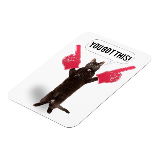 Je hebt deze promotiecatkat-kat-kookfeestdag C Magneet (Linkerzijde)