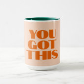 Je hebt deze roze rode Mok (Midden)