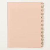 Je hebt deze roze rode Typografie Planner (Achterkant)