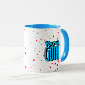 Je hebt deze typografie mok (Voorkant rechts)